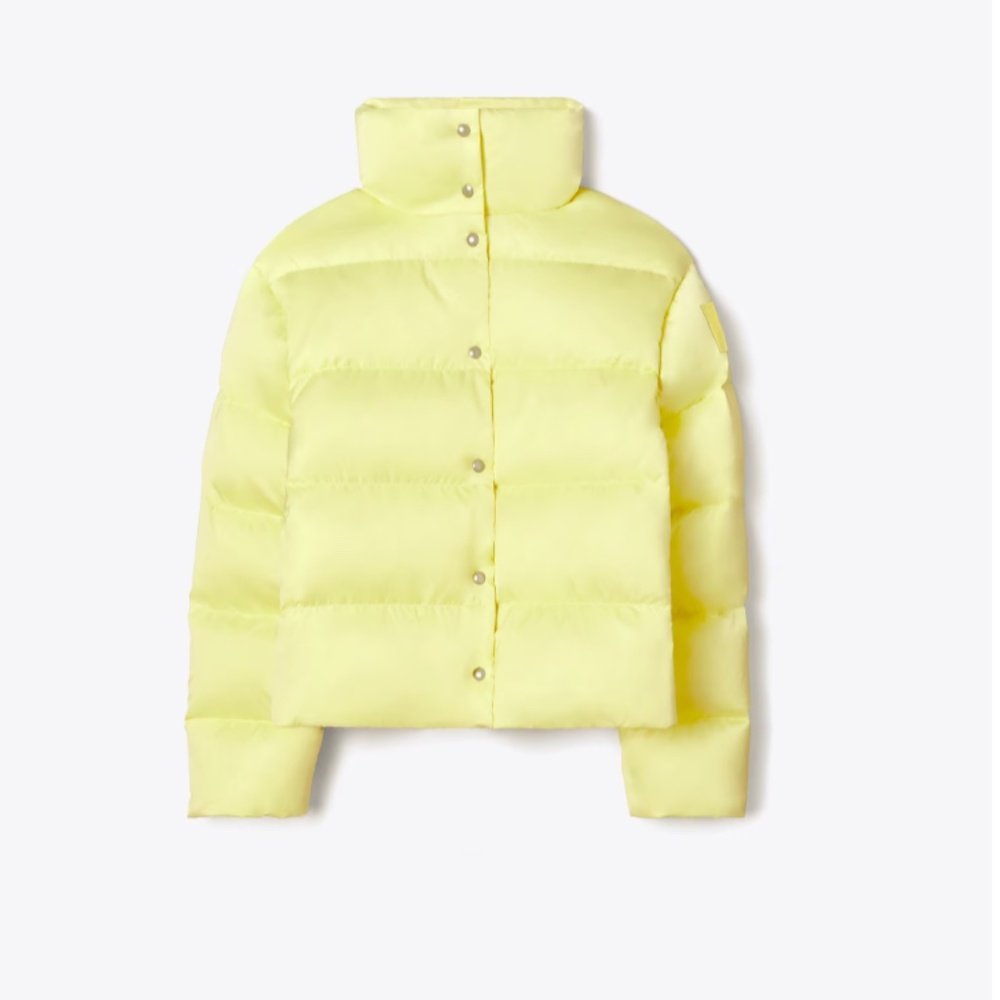 PERFORMANCE SATIN DOWN JACKET FROM TORY BURCH